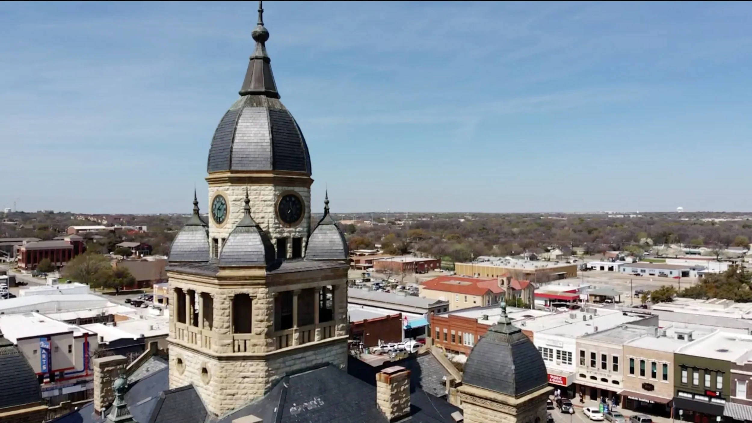 Artificial turf installation in Denton, TX